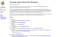 Desktop Screenshot of bourguet.org
