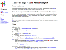 Tablet Screenshot of bourguet.org
